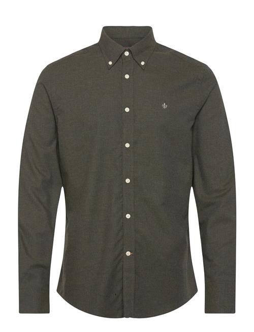 Watts Flannel Shirt-Slim Fit Morris Khaki