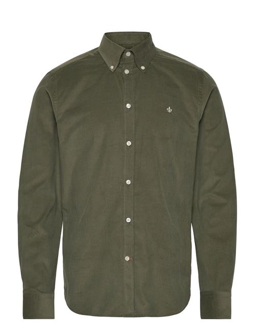 Douglas Cord Shirt-Slim Fit Morris Green