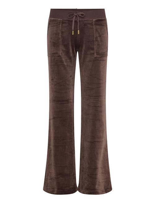 Aw25 Layla Gold Low Rise Pocket Juicy Couture Brown