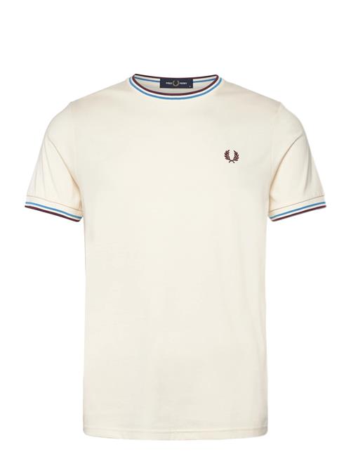 Twin Tipped T-Shirt Fred Perry Cream