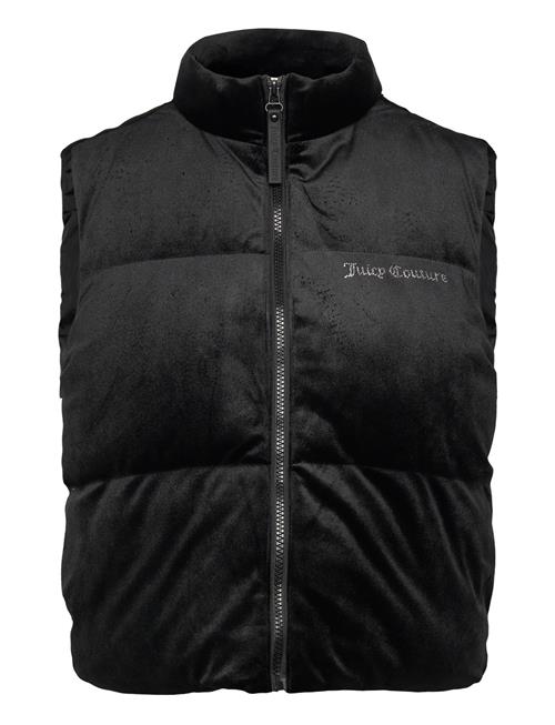Lightening Velour Gilet Juicy Couture Black