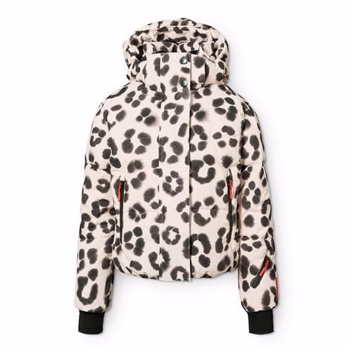 Molo Hansine Pro Vinterjakke Snow Leo  Snow Leo 128 cm  Creme  128 cm  kvinde