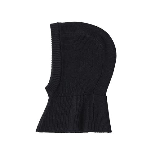 FUB Baby-balaclava I Uld Dark Navy  Dark Navy-80/86 cm Wool Marineblå  80/86 cm  Unisex