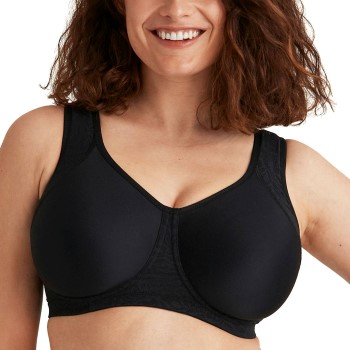 Miss Mary of Sweden Miss Mary Exhale Comfort Sports Bra BH Sort D 80 Dame