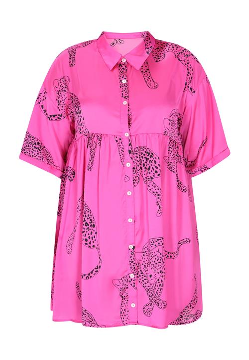 faina Blusekjole  rosé / sort
