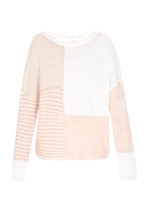 Usha Pullover  pudder / hvid