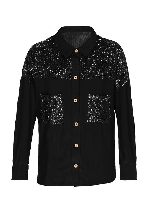 faina Bluse  sort