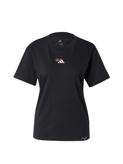 ADIDAS SPORTSWEAR Funktionsbluse  knaldrød / sort / hvid