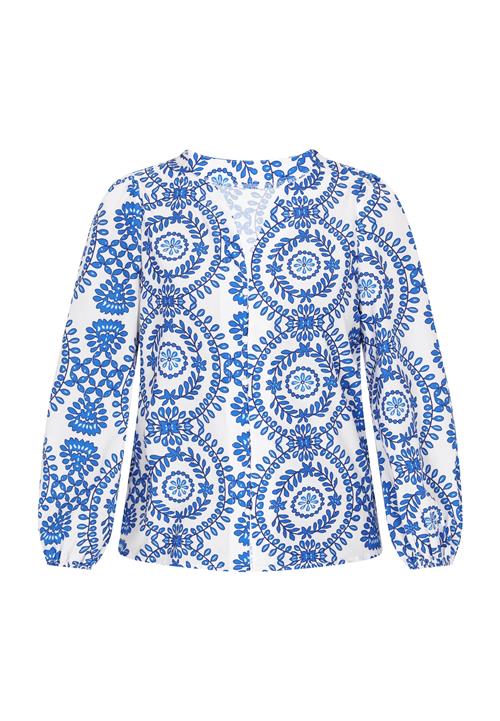 usha FESTIVAL Bluse 'Fashion Look'  blå / marin / hvid