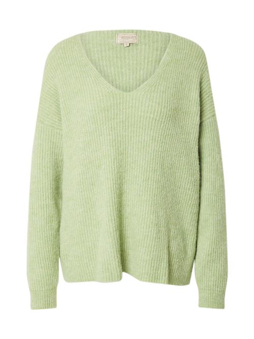 Herrlicher Pullover 'Lini'  pastelgrøn