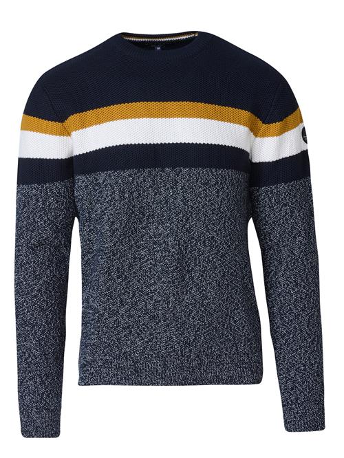 KOROSHI Pullover  navy / gul / grå / hvid