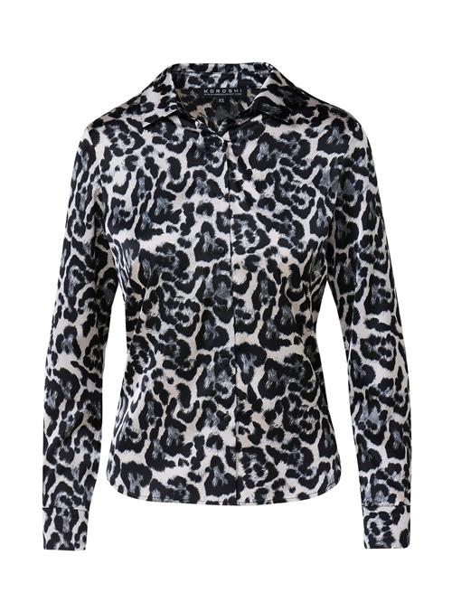 KOROSHI Bluse  sort / hvid