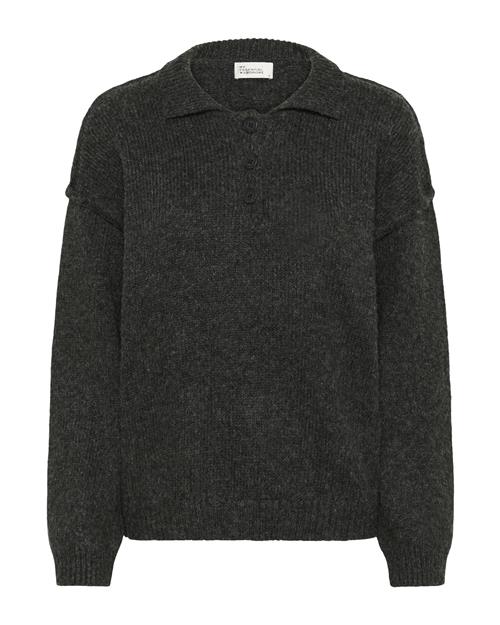 My Essential Wardrobe Pullover 'Paloma'  mørkegrå / grå-meleret
