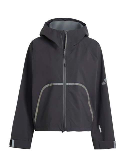 ADIDAS SPORTSWEAR Sportsjakke 'MYSHELTER'  grå / sort