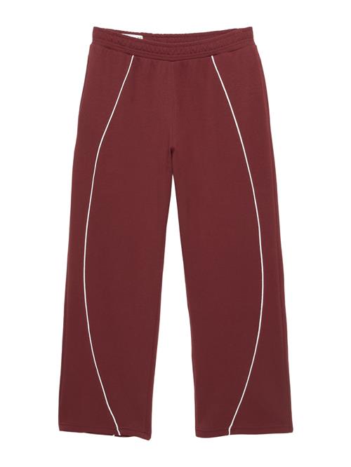 Pull&Bear Bukser  grenadine / hvid