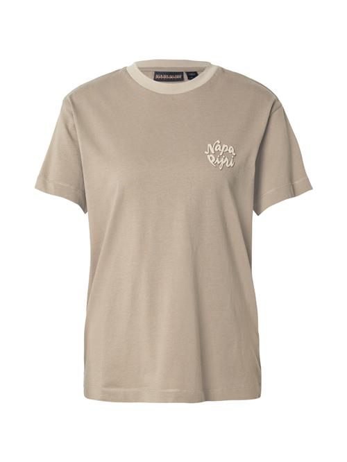 NAPAPIJRI Shirts 'S-FEDAIA'  taupe / greige