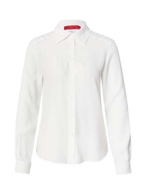 MAX&Co. Bluse 'ATENEO'  hvid