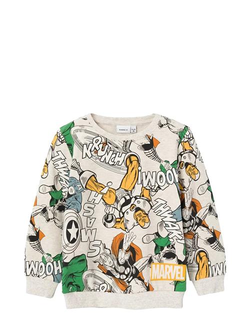 Nmmjaakko Marvel Sweat Unb Mar Name It Patterned