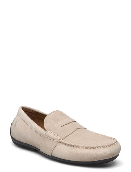 Reynold Suede Driver Polo Ralph Lauren Beige