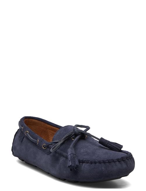 Anders Tasseled Suede Driver Polo Ralph Lauren Navy