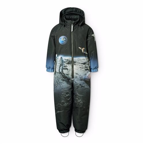 Molo Polar Vinter-overtræksdragt On The Moon  On The Moon 128 cm  Sort  128 cm  mand