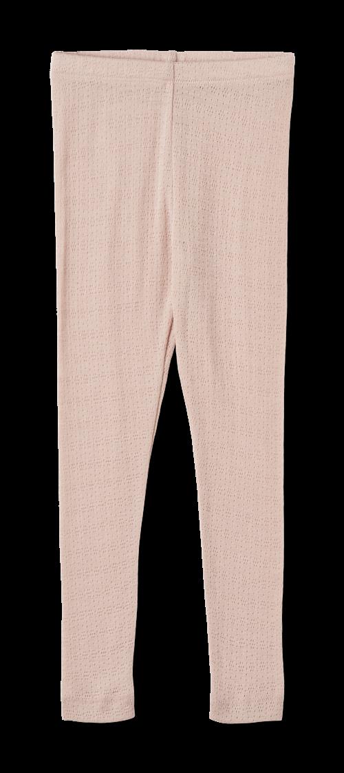 Wheat Agi Leggings I Uld Og Silke Pale Lilac  Pale Lilac 104 cm  Lyserød  104 cm  kvinde