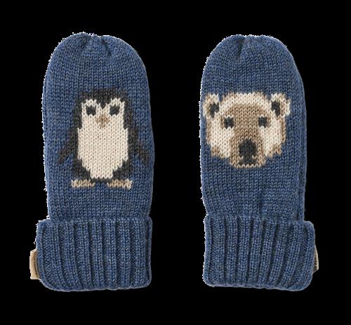 Wheat Towsi Jacquard-vanter Blue  Blue 3-4 Y  Blå  3-4 år  mand