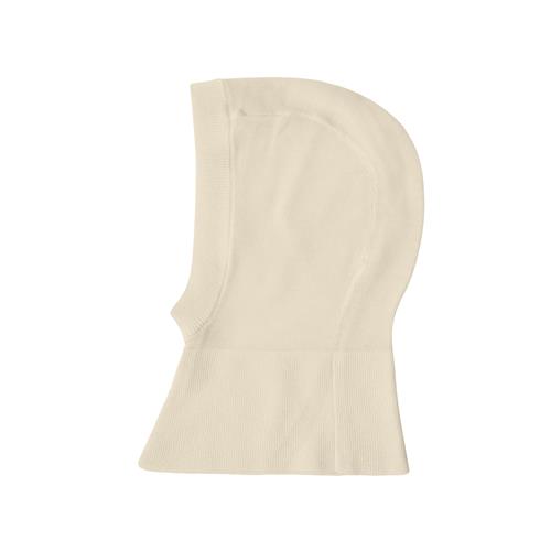 FUB Uld Baby Ekstra Fin Balaclava Ecru  Ecru-74/80 cm Wool Beige  74/80 cm  unisex