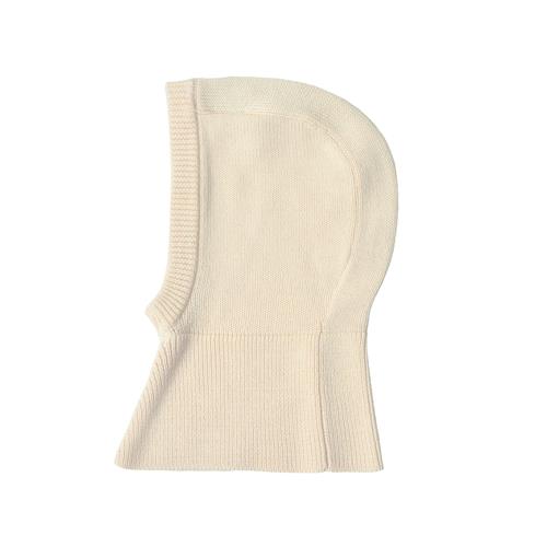 FUB Baby-balaclava I Uld Ecru  Ecru-80/86 cm Wool Beige  80/86 cm  unisex