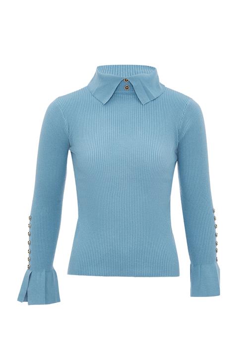 leo selection Pullover  lyseblå