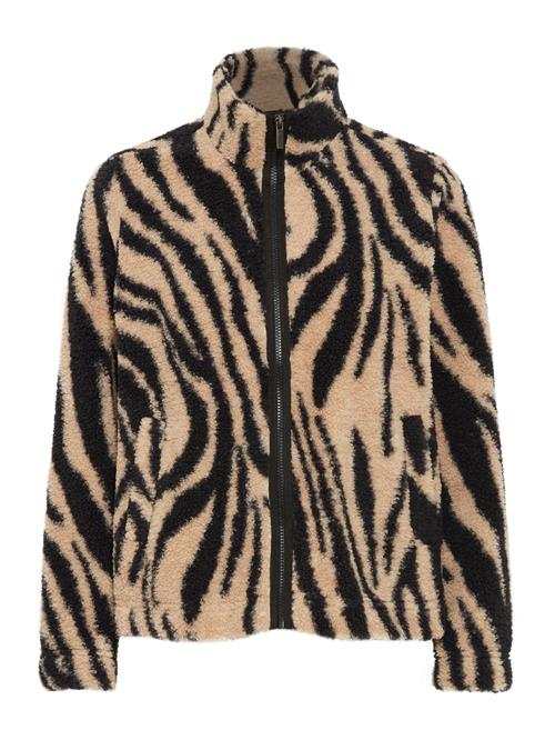 Fransa Sweatjakke 'NOVA CAR 2'  beige / sort