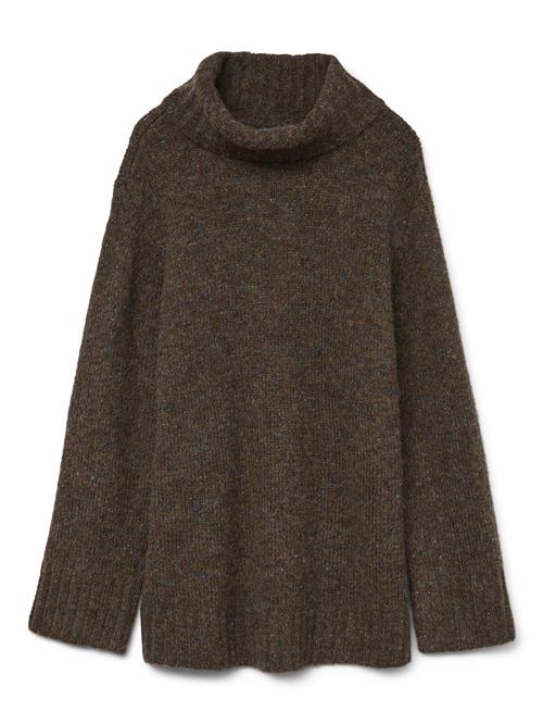 VERO MODA Pullover 'INGRID'  brun / blandingsfarvet