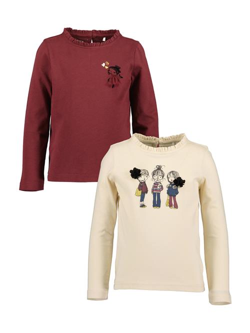 BLUE SEVEN Bluser & t-shirts  lysebeige / marin / bordeaux / sort