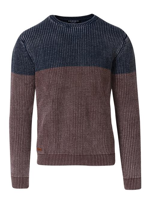 KOROSHI Pullover  natblå / brun