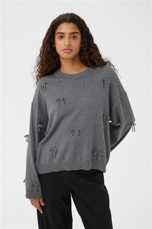 SOAKED IN LUXURY Pullover  grå-meleret