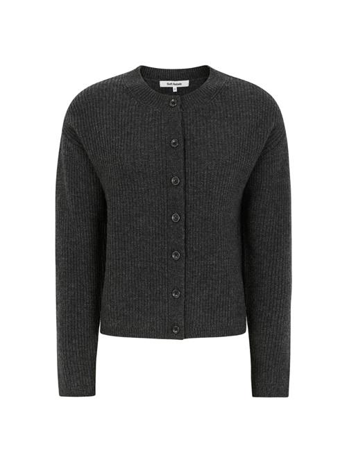 Soft Rebels Cardigan 'West'  mørkegrå
