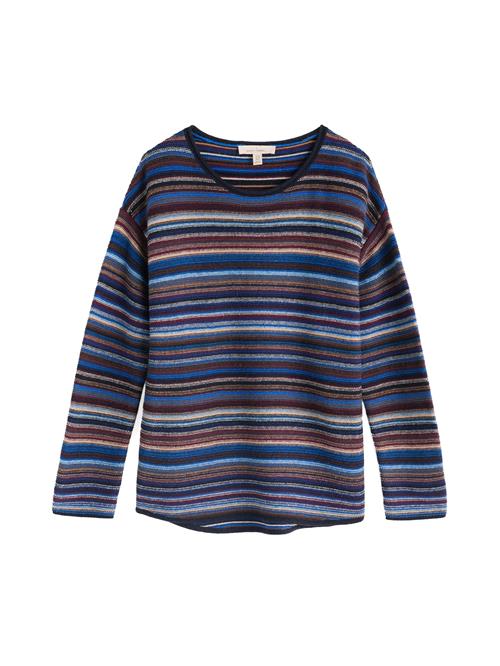 Seasalt Cornwall Pullover 'Fruity'  blå / azur / brun / mørkebrun
