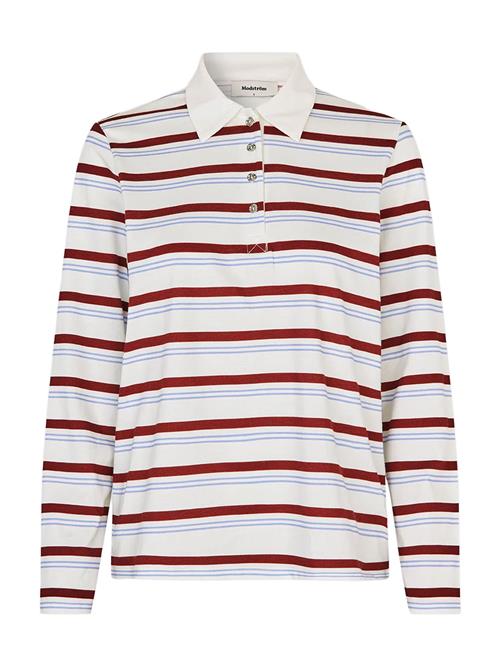 modström Shirts  blå / rød / hvid