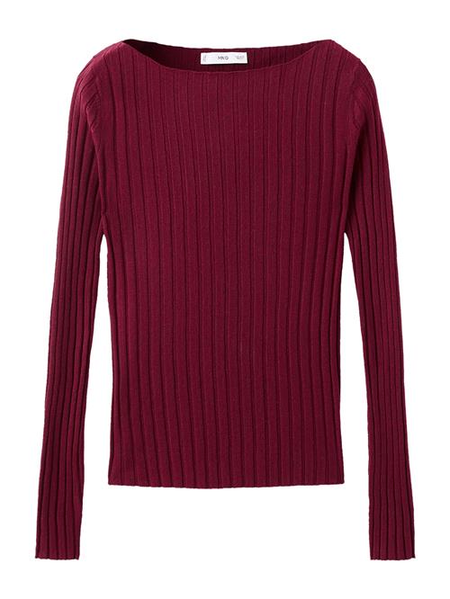 MANGO Pullover 'FLURRY'  mørkerød