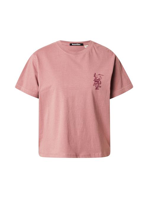 Kaotiko Shirts  rubinrød / pastelrød