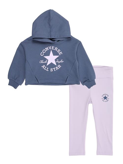 CONVERSE Sæt  navy / pastellilla
