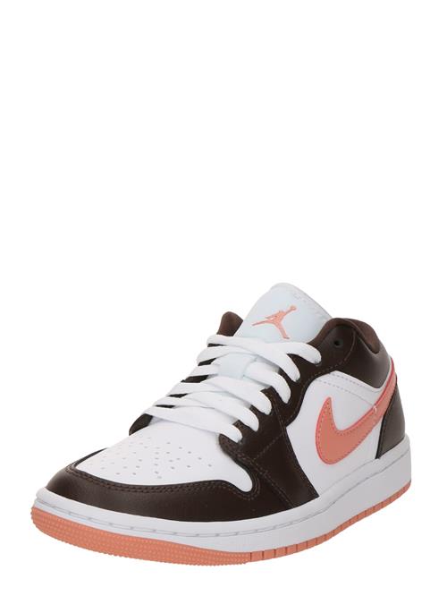 Jordan Sneaker low 'Air Jordan 1'  mørkebrun / abrikos / hvid