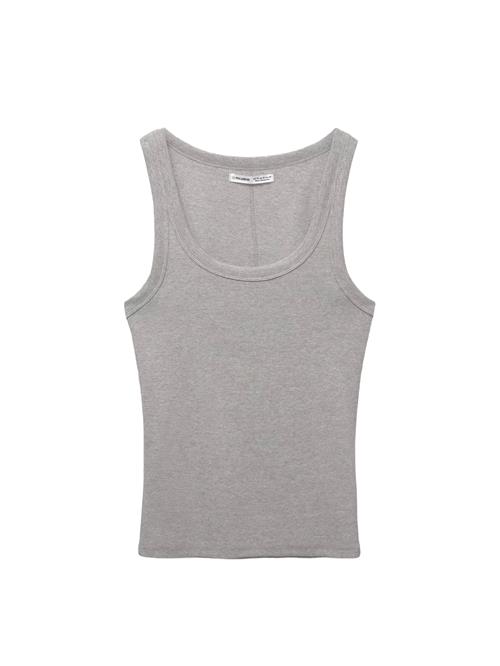 Pull&Bear Overdel  lysegrå