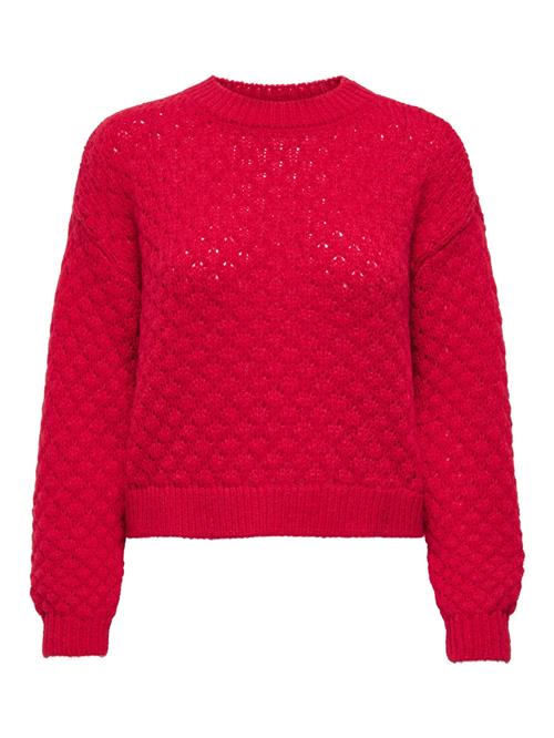 JDY Pullover 'JDYCeleste'  blodrød