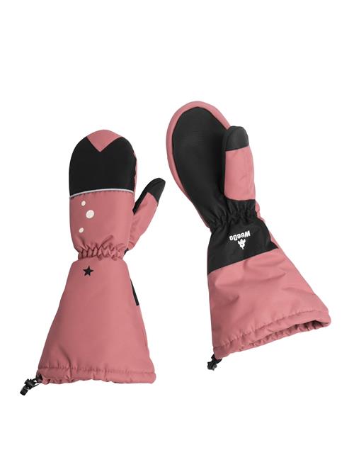 WeeDo Handsker 'OHDEER'  pink / sort / hvid
