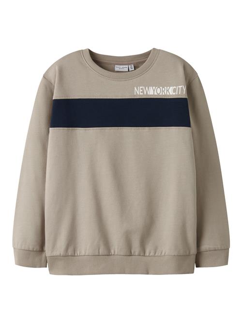 Se NAME IT Sweatshirt Vance Island Fossil hos SmartKidz