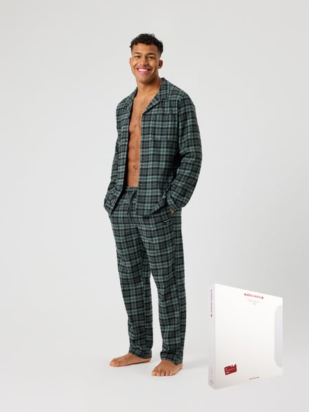 Björn Borg Core Flannel Pyjama Set 2-pack Sort, L