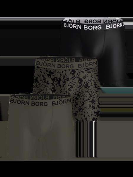 Björn Borg Sports Microfiber Boxers 3-pack Sort, S