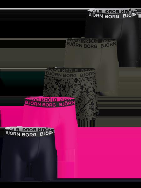 Björn Borg Sports Microfiber Boxers 5-pack Sort, S