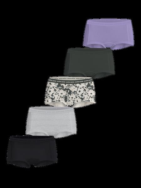 Björn Borg Everyday Cotton Boxers Shorts 5-pack Sort, M